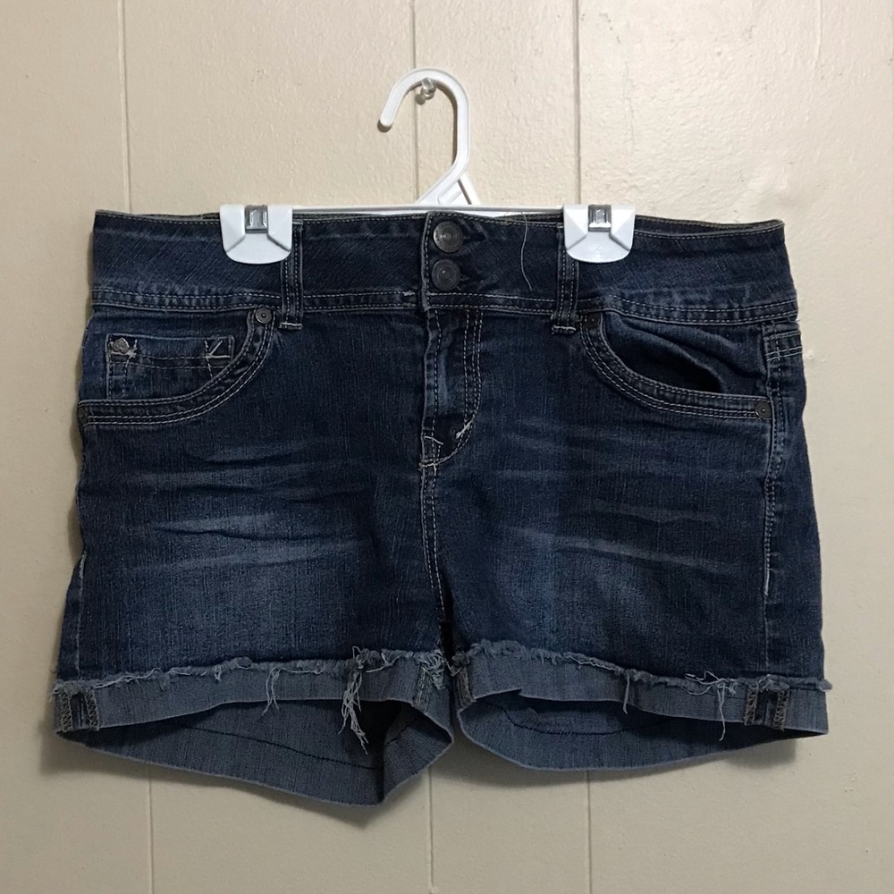 Denim Shorts, Dark Blue